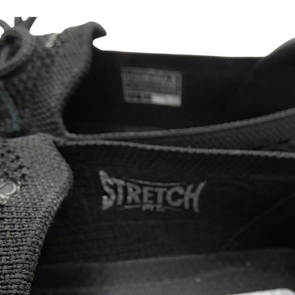 NWT Skechers Stretch Fit Black Sneakers Air-Cooled Memory Foam Womens 8.5 - Picture 9 of 14